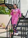 DirtyPink "Courage" Cotton Long T-Shirt Pyjama Set | LP06v02