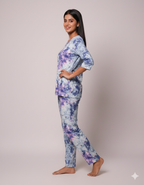 Cloudy Blue & White Pyjama Sets (CS1v07)