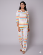 Rainbow Strips Pyjama Sets (CS1v02)