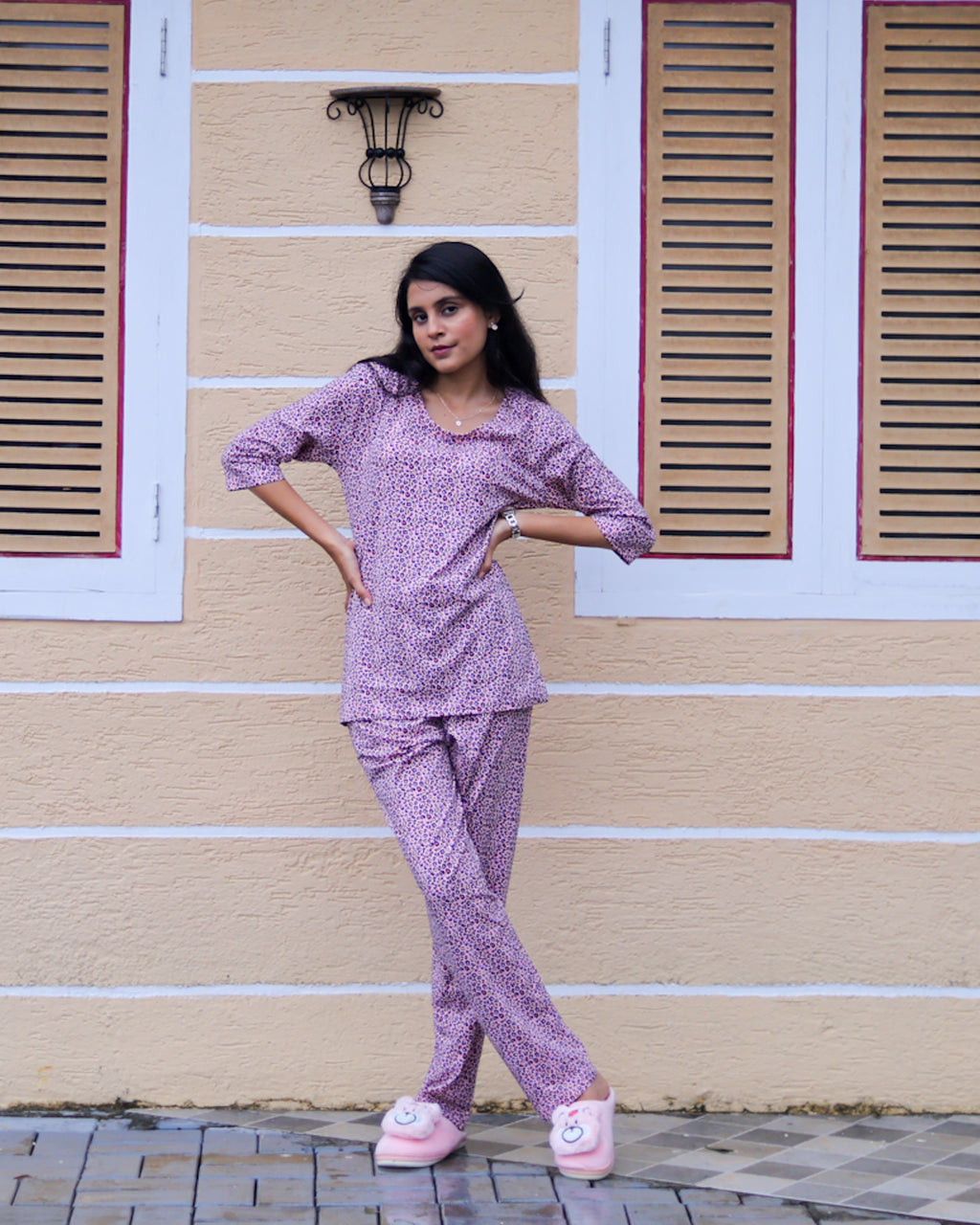 Baby Cheetah Multi-Color Pyjama Set (CS1v14)