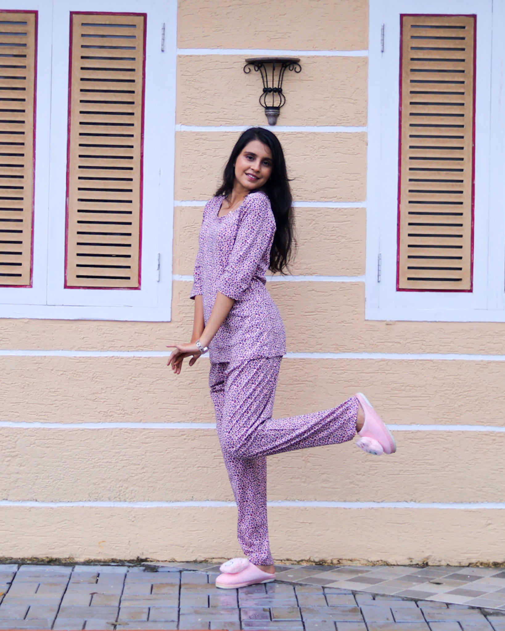 Baby Cheetah Multi-Color Pyjama Set (CS1v14)