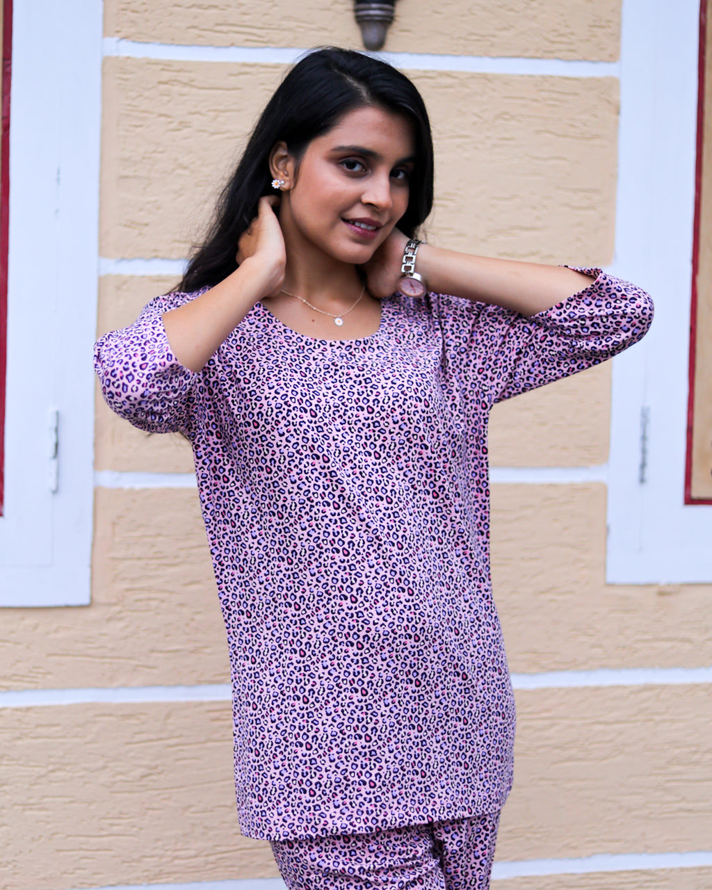 Baby Cheetah Multi-Color Pyjama Set (CS1v14)