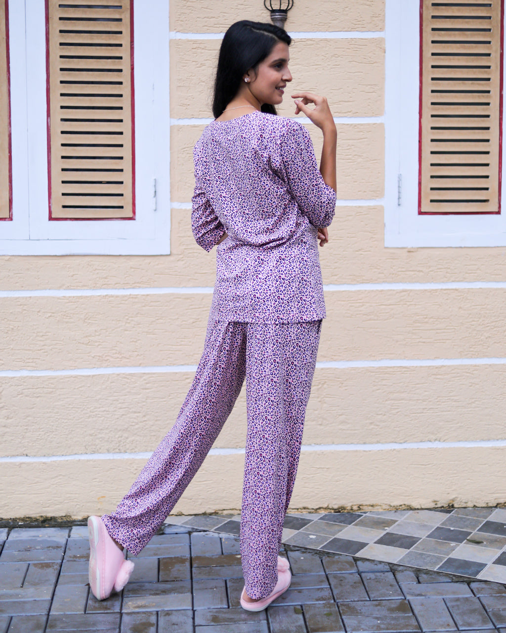 Baby Cheetah Multi-Color Pyjama Set (CS1v14)