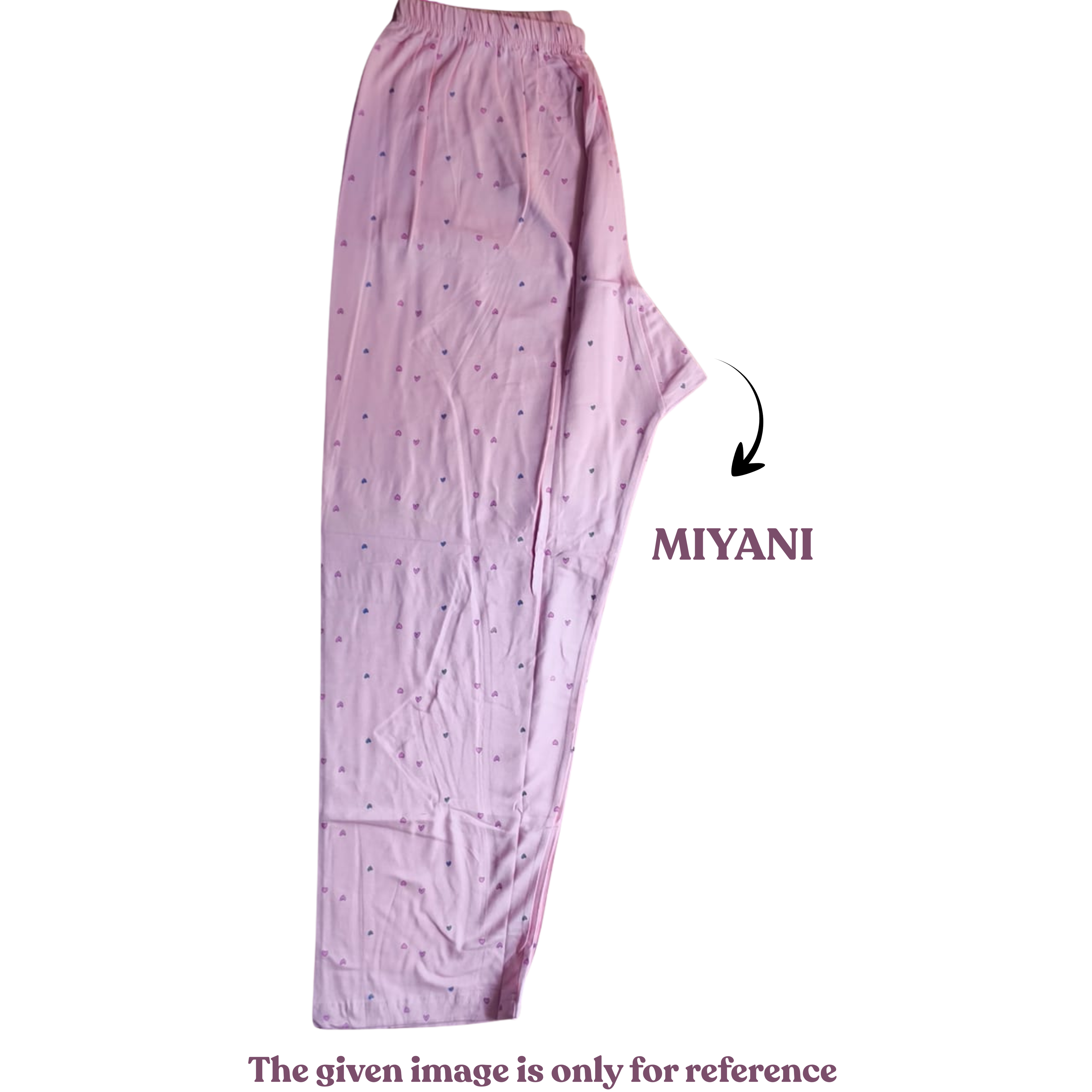 Black Happiness Long T-Shirt Pyjama Set (LP3v06)