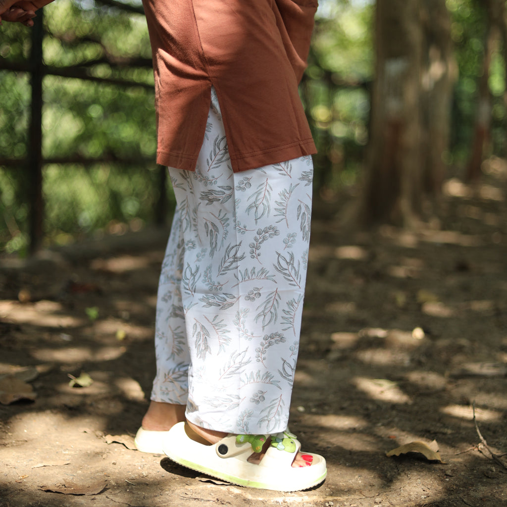 Cute & Lovely Coffee Long T-Shirt Pajama Set (LP2v05)