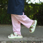 Cool Dark Blue Long T-Shirt Pajama Set (LP2v01)