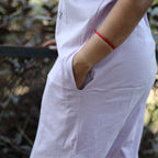 Beauty Purple Long T-Shirt Pajama Set (LP2v03)