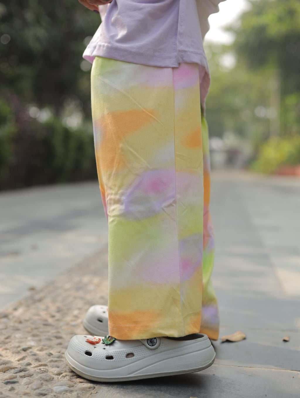 Lavender Glitzy Glam Long T-shirt Pyjama Set (Lp04v02)