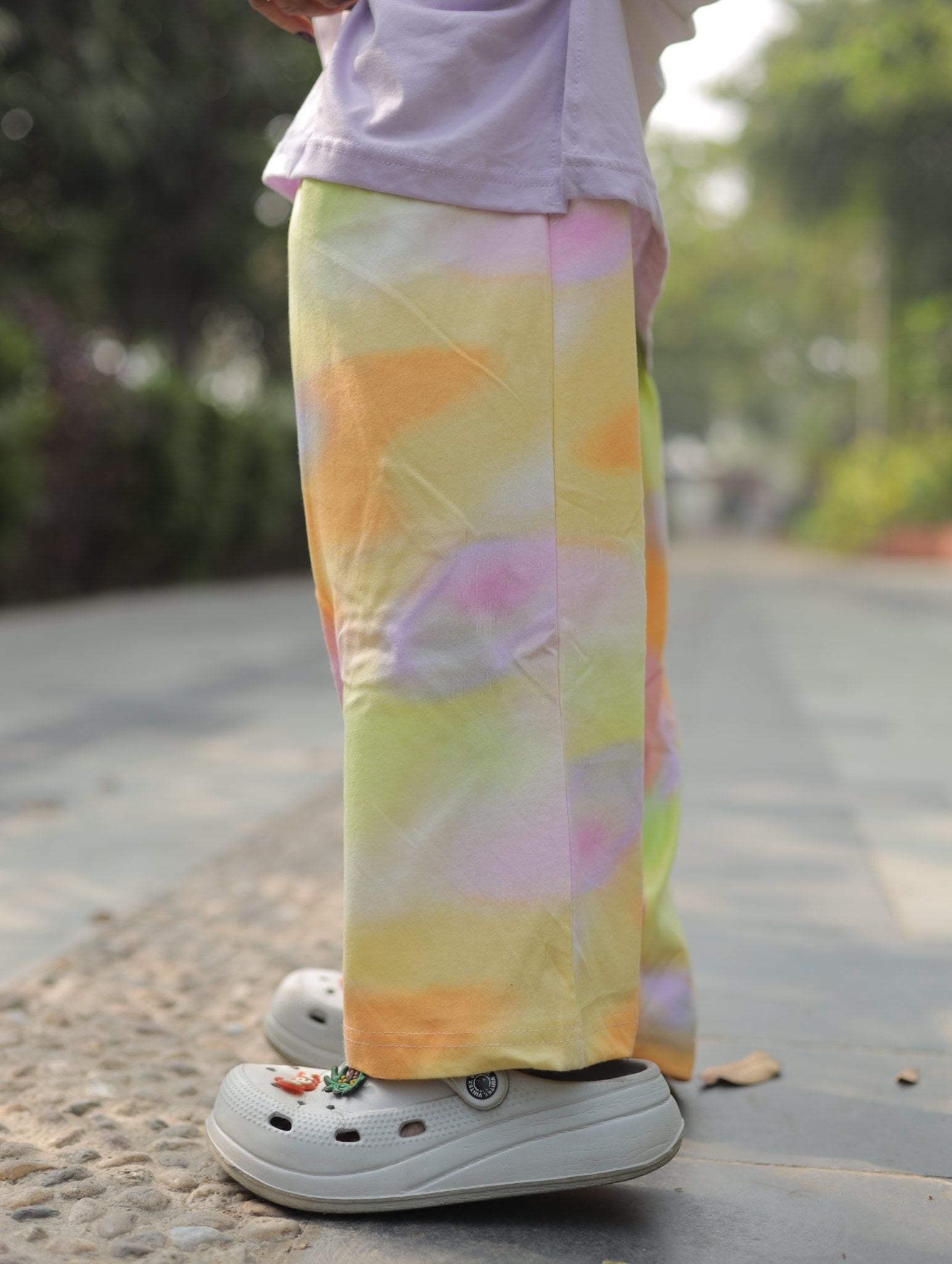 Lavender Glitzy Glam Long T-shirt Pyjama Set (Lp04v02)