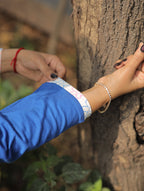 Dark Blue Live Life Long T-shirt Pyjama Set (Lp04v03)