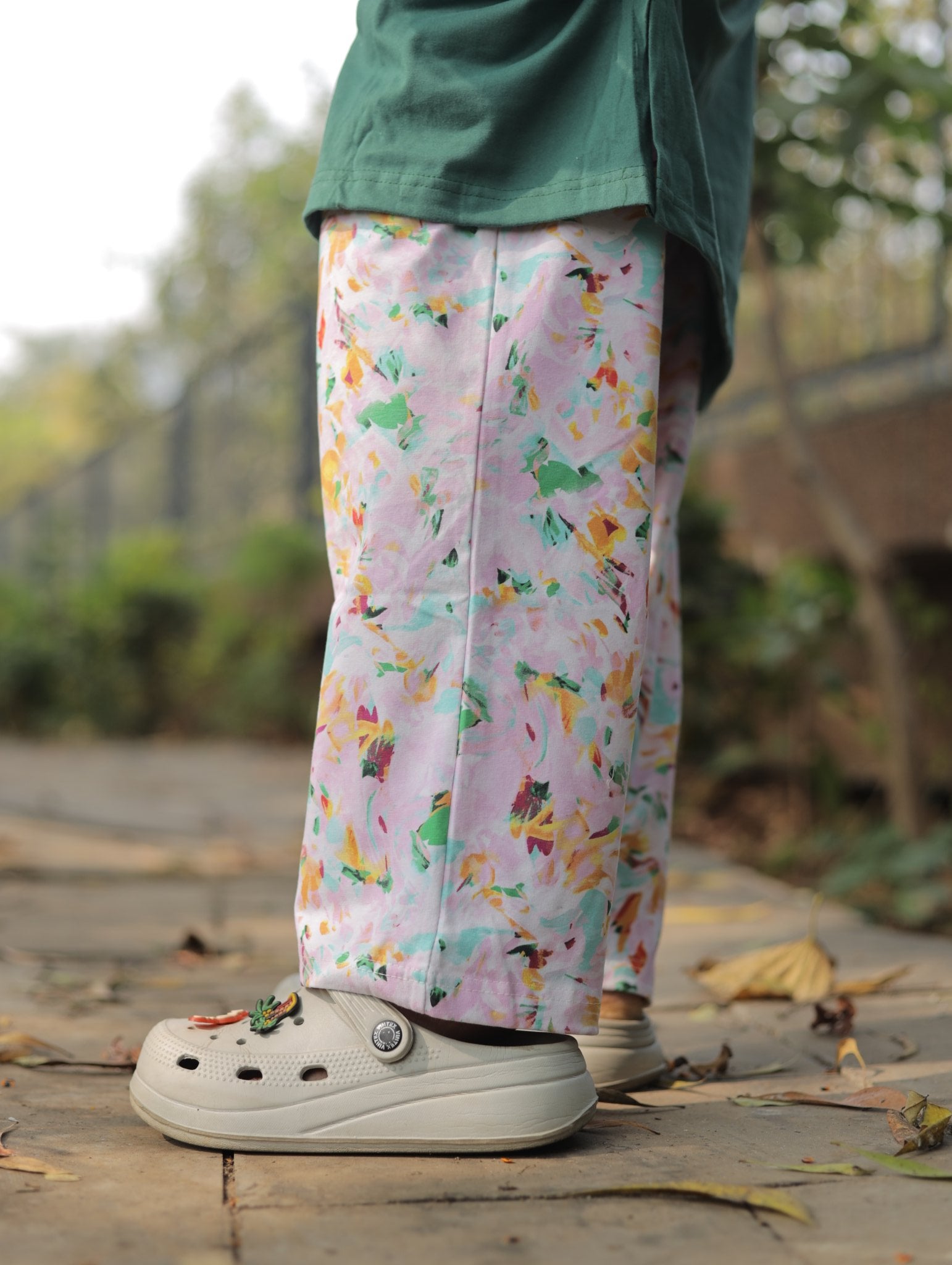 Green You Don't Have Long T-shirt Pyjama Set (Lp04v08)