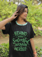 Success Green Long T-Shirt Pajama Set (LP2v11)