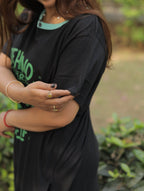 Success Green Long T-Shirt Pajama Set (LP2v11)