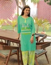 Style Light Green Long Polo Pajama (MTPS1v11)