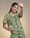 Rainbow Floral Print Pajama Set (MTP2v06)