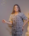 Black-White Motifs design - Pajama set (MTF2v10)