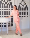 Paisley Floral - Front Open PJ Set (MTFBv01003) 