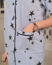 Star Print - Front Open Pajama (MTFB1v06)