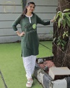 JUNGLE GREEN LONG POLO PAJAMA (MTPS1v01) 