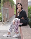 Tiger Print Long Polo Pajama's (MTPS1v02) 