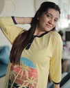 Yellow Long Polo Pajama's (MTPS1v06)