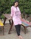Baby Pink Long Polo Pajama (MTPS1v07)