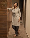 Grey Long Polo Pajama (MTP1v08)