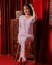 Soft Pink Small Heart Co-ord Sets (CS1v10)