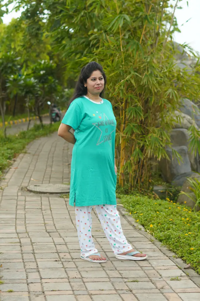 Dreaming Light Green Long-Polo Set (LP2v06)